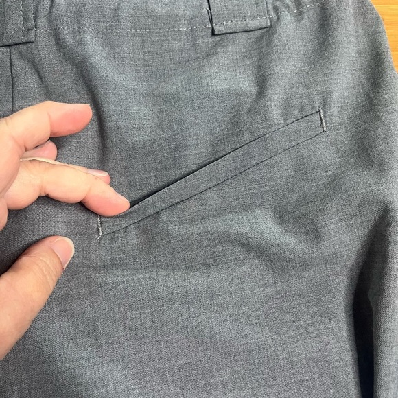 EUC Ganni- Drapey Melange Mid Waist Pants. Size US 6- EU 38 - Picture 15 of 16